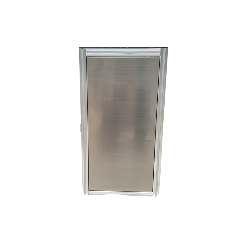 Aluminum profile + stainless steel cabinet